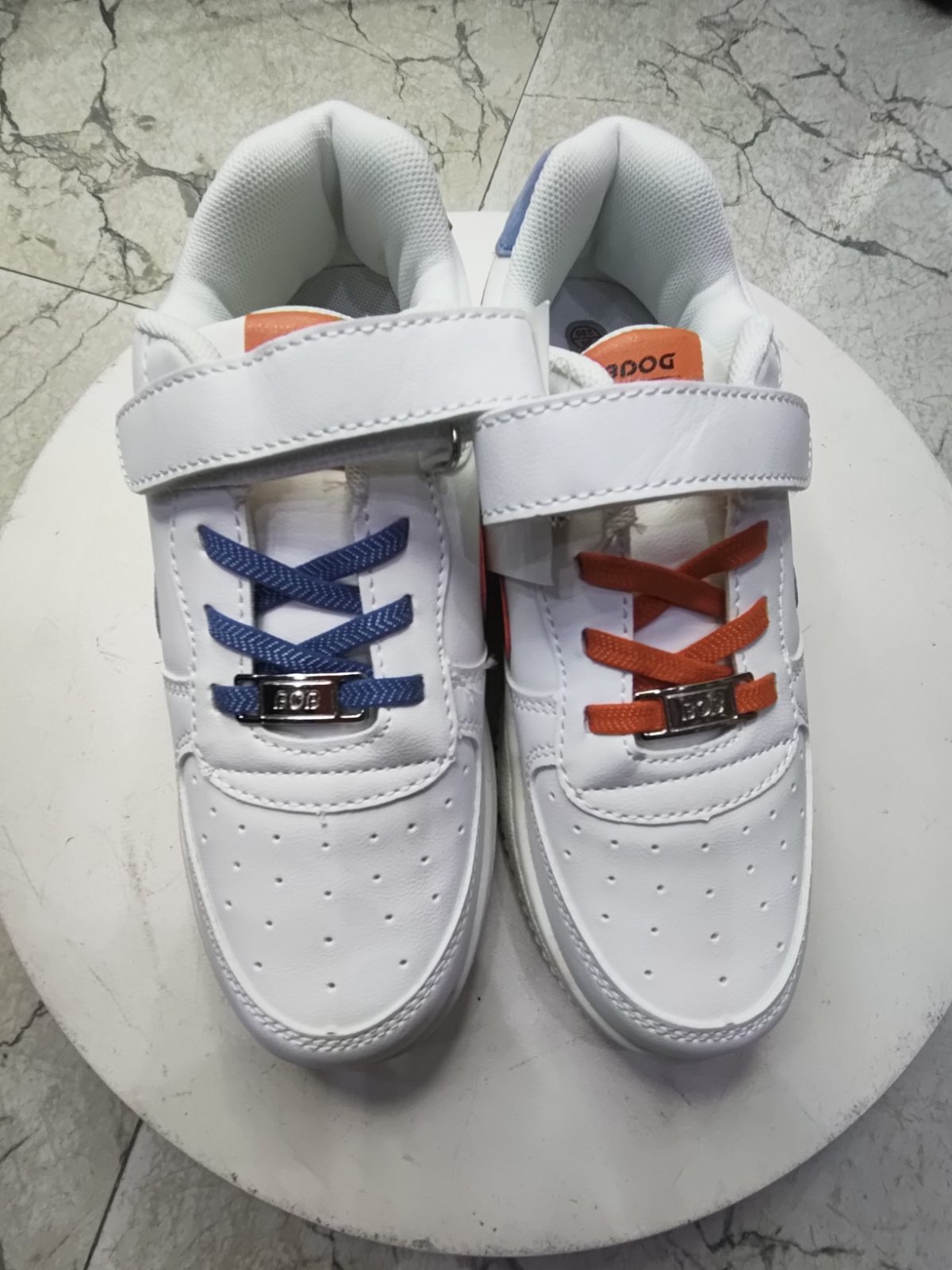 BOBDOG Orange & Blue lace Sneakers