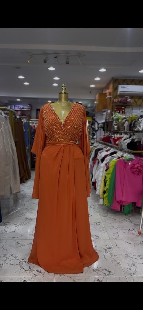 Miss Gloria long dress
