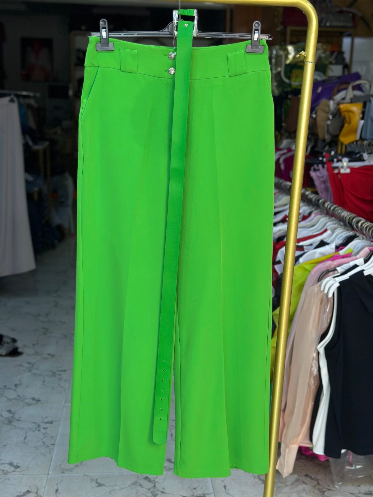 LV PANTOLON YESIL
