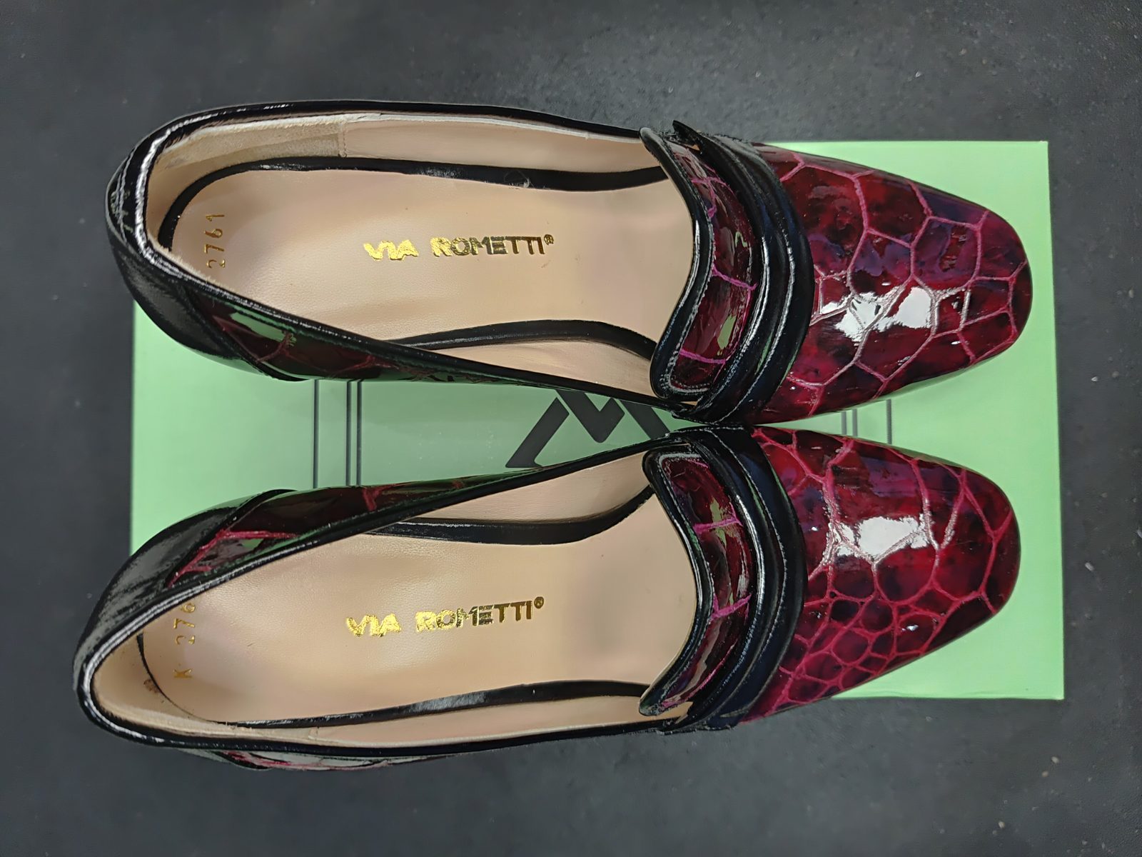 Via rometti covered shoe