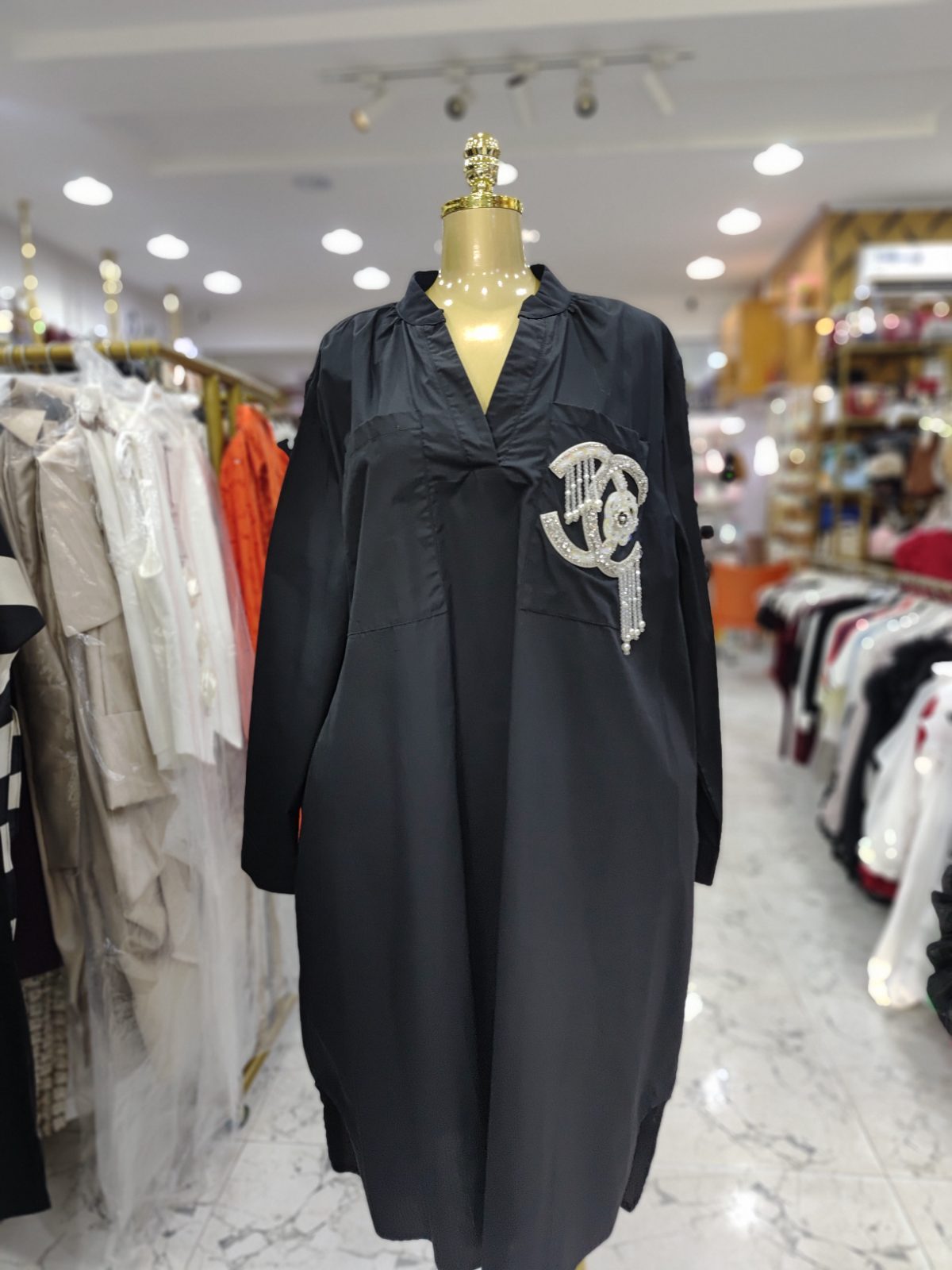 Classic fashion oversized dress