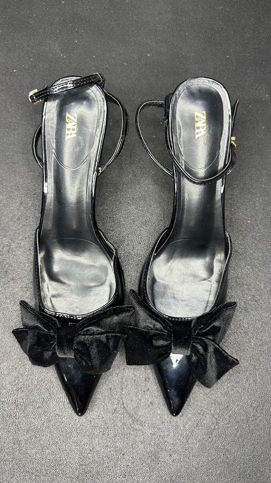 Zara covered heel