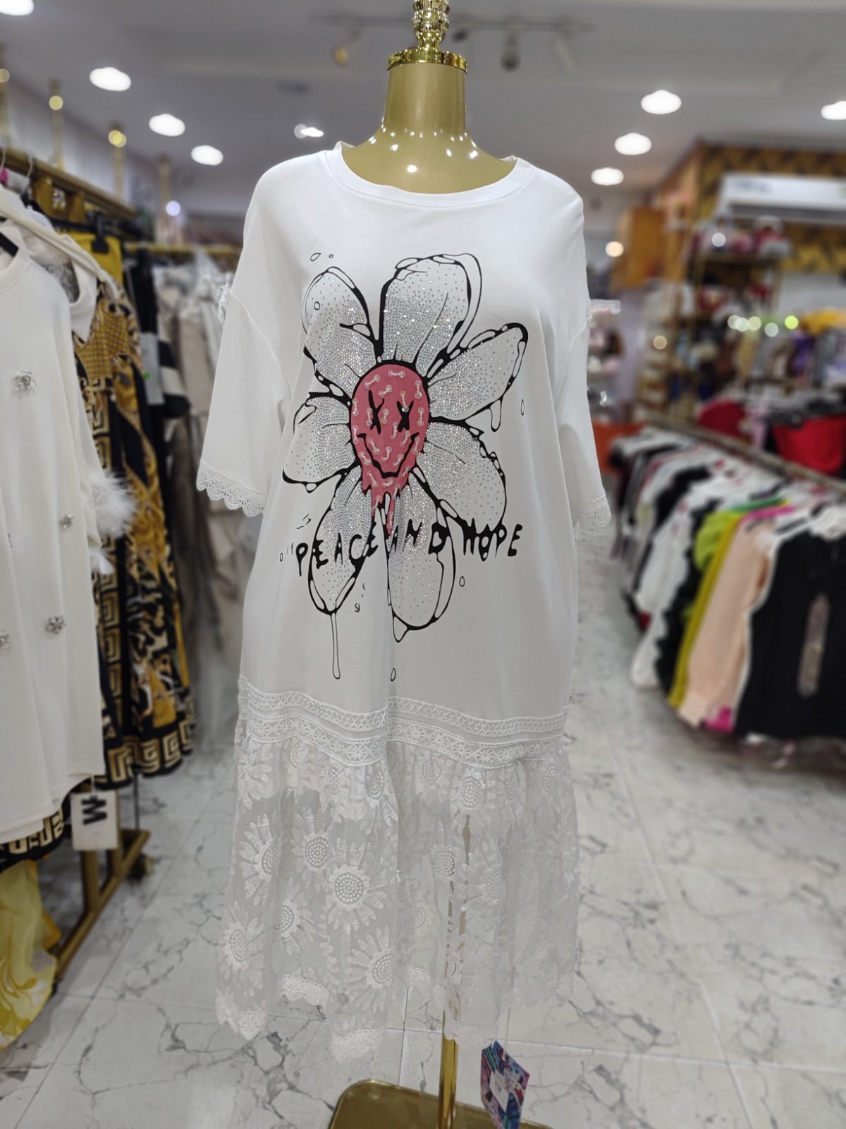 OLL polo dress lace