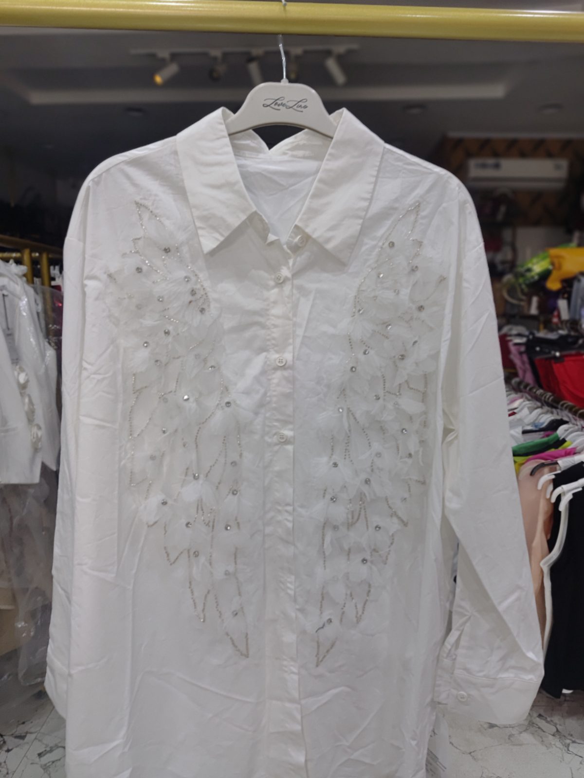 Li+ shirt with flower