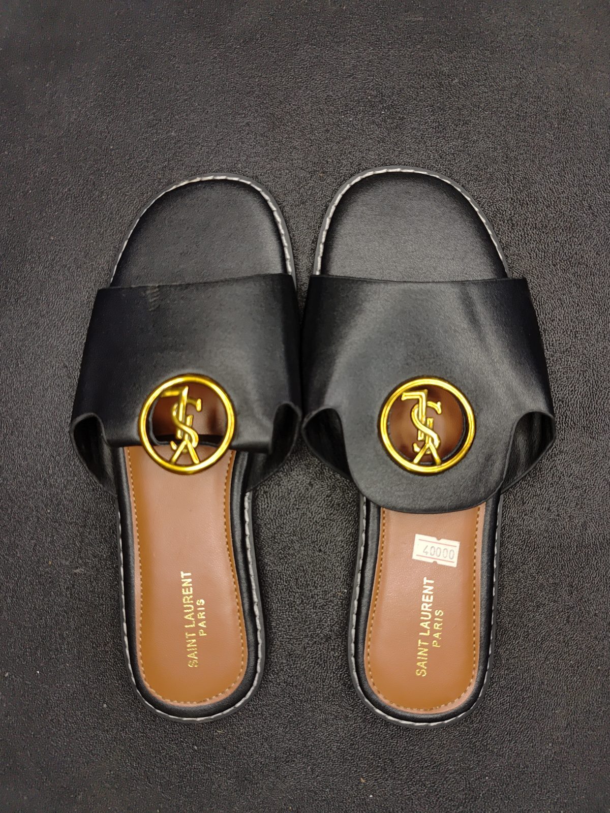 Saint Laurent Paris slippers