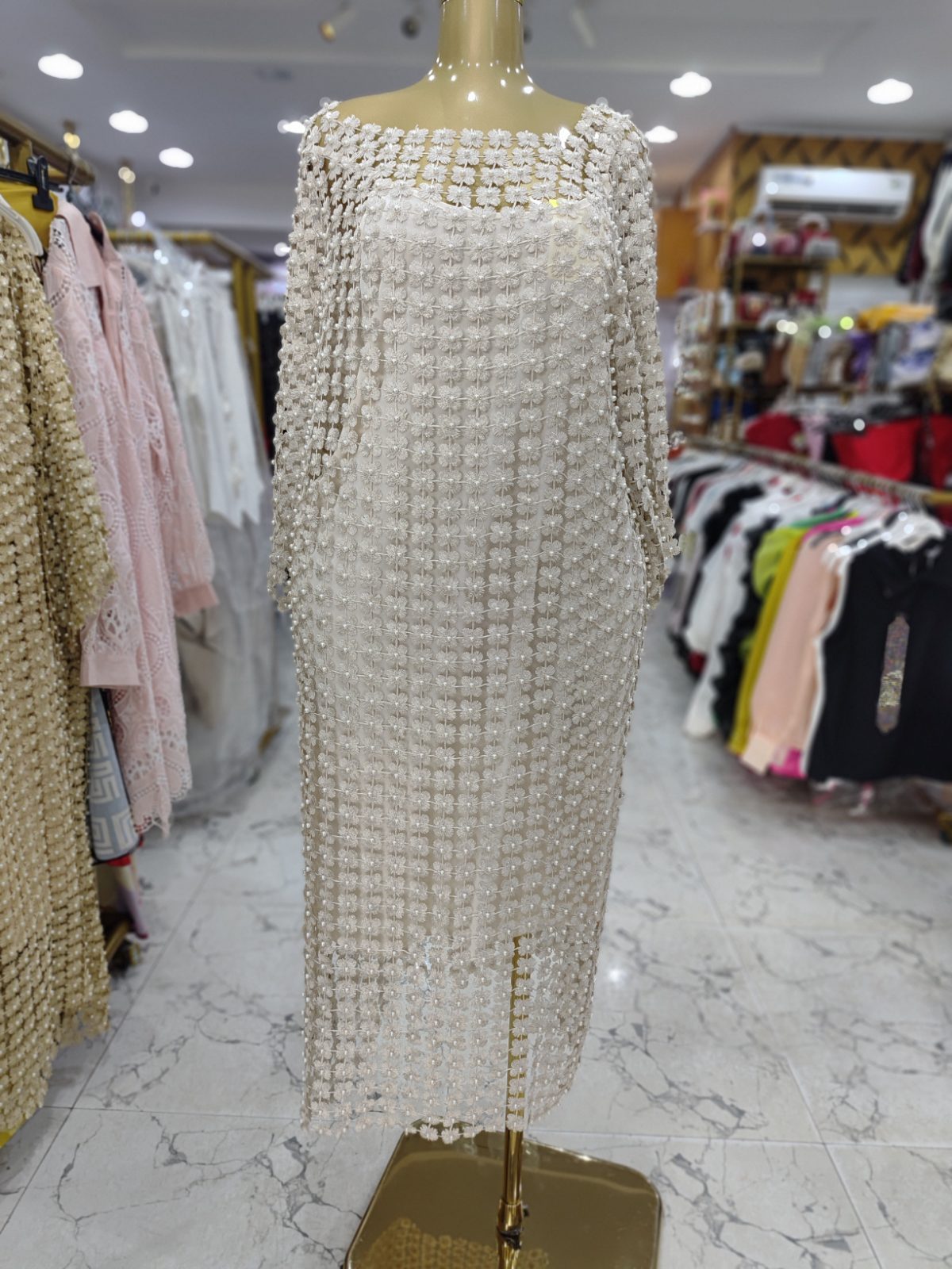 Luxury 2pc beaded dress