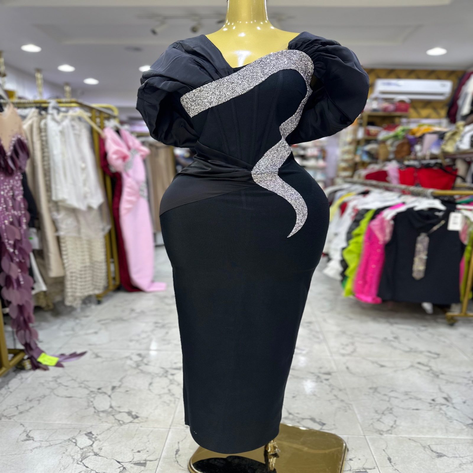 Bandage corset dress 1753