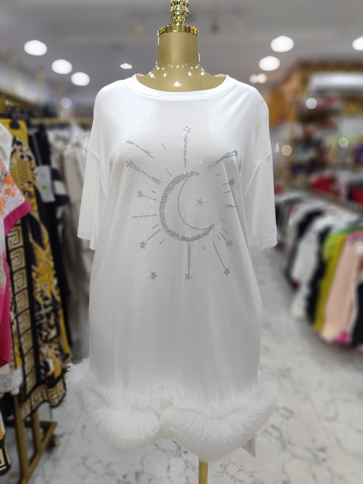 Vogue oversized short dress