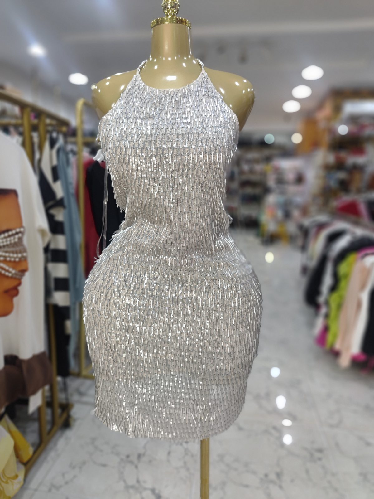 Explosion party dress