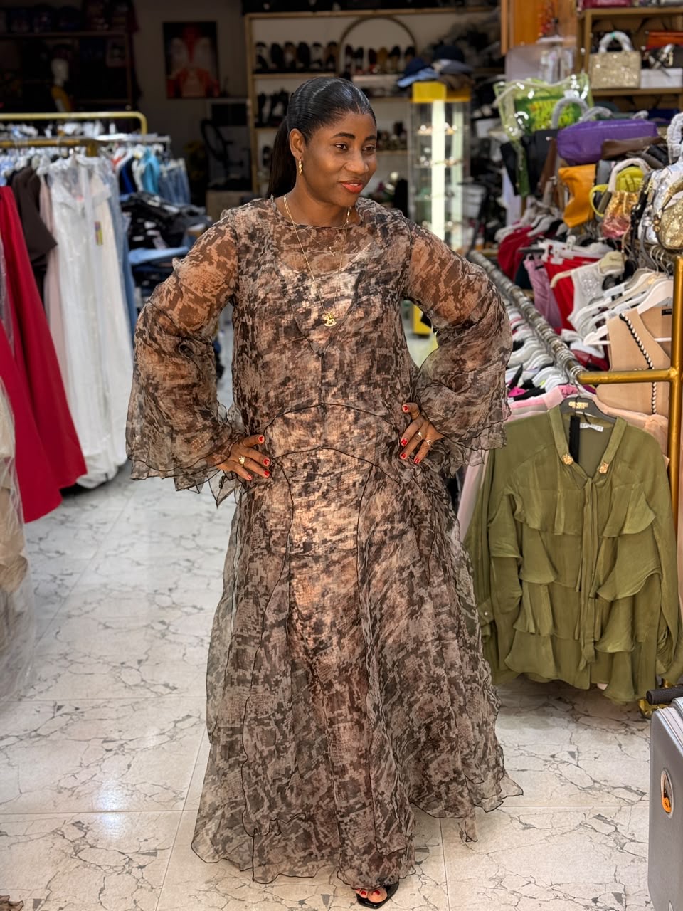Organza dress