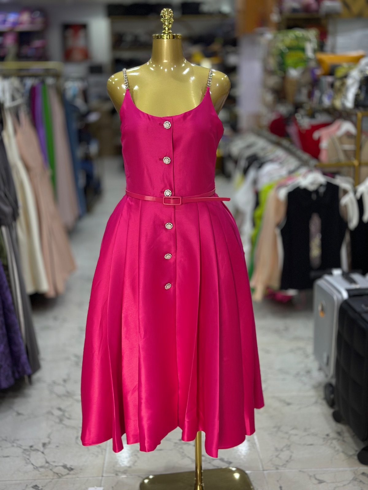 Keinmay armless dress