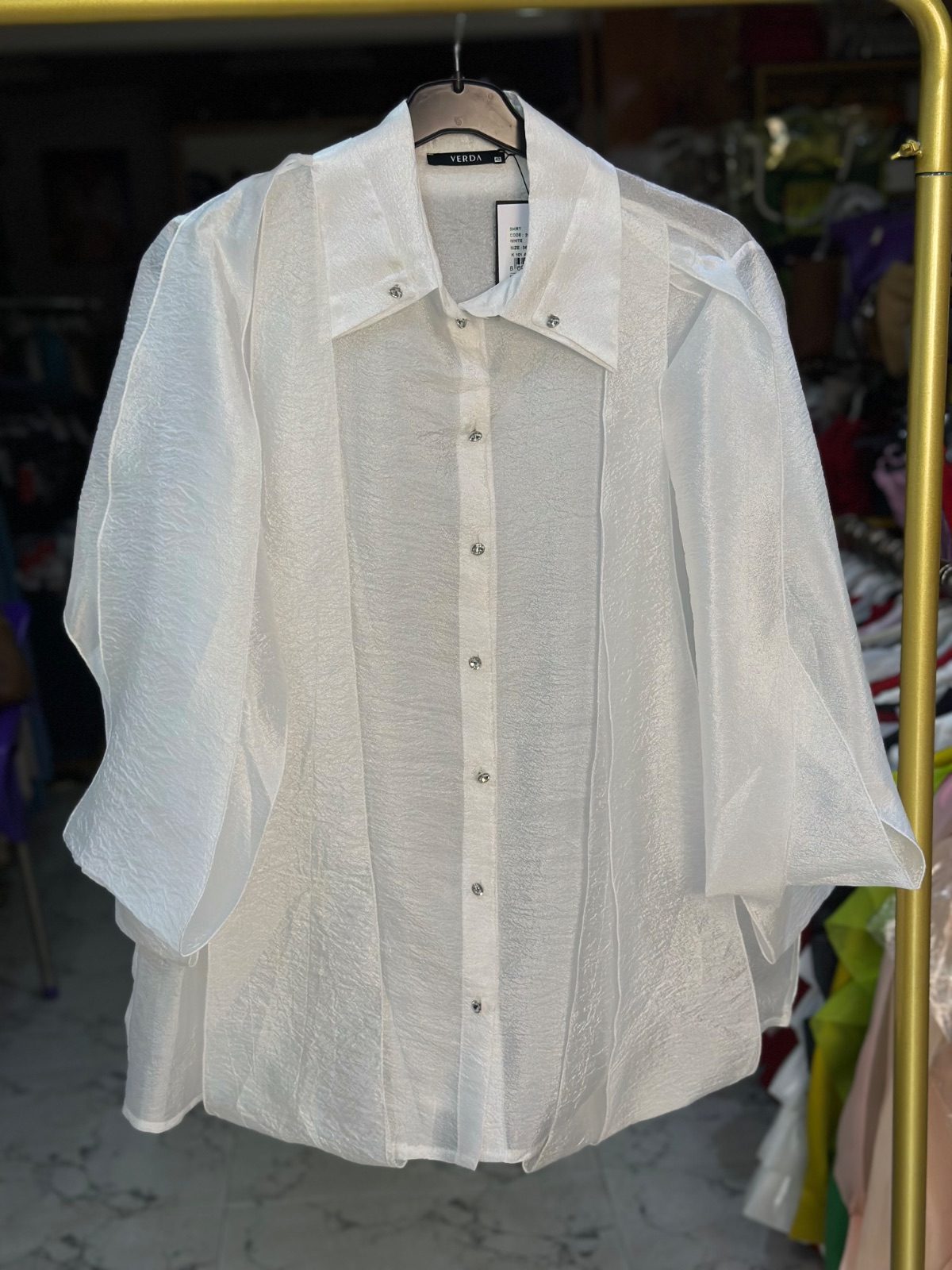 Verda white top