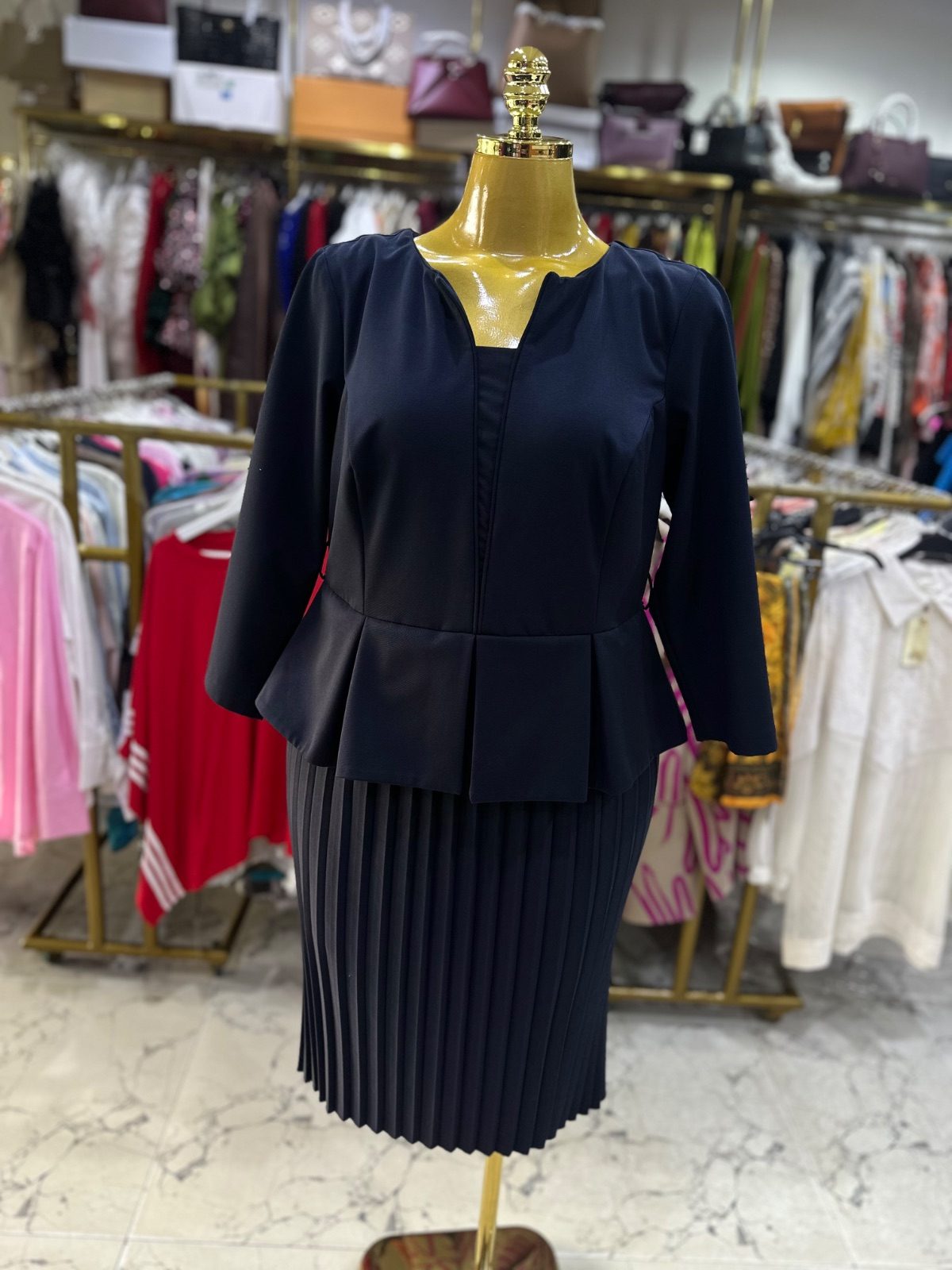 EYDIS NAVY BLUE dress