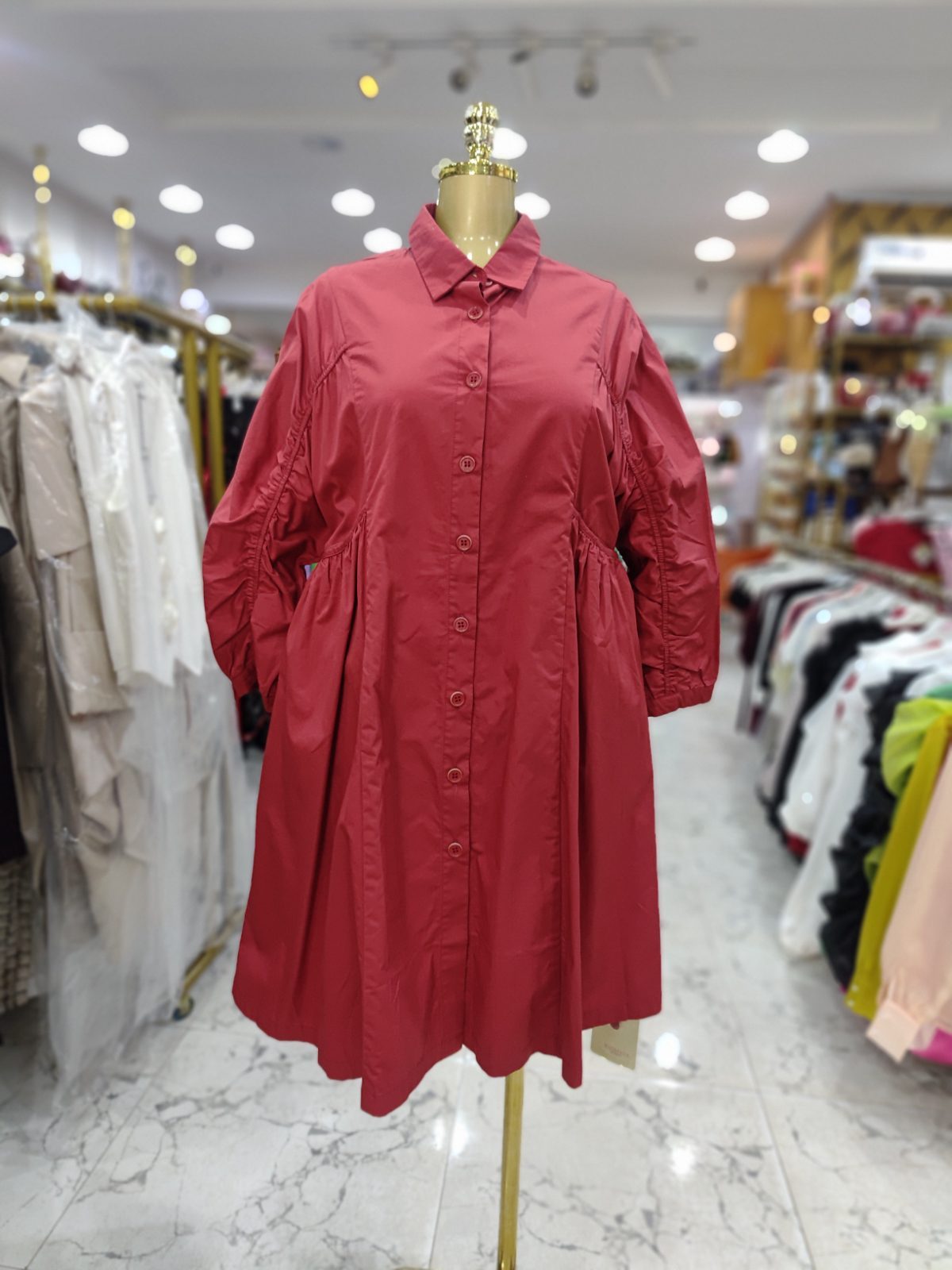 Xizimaya oversized short dress