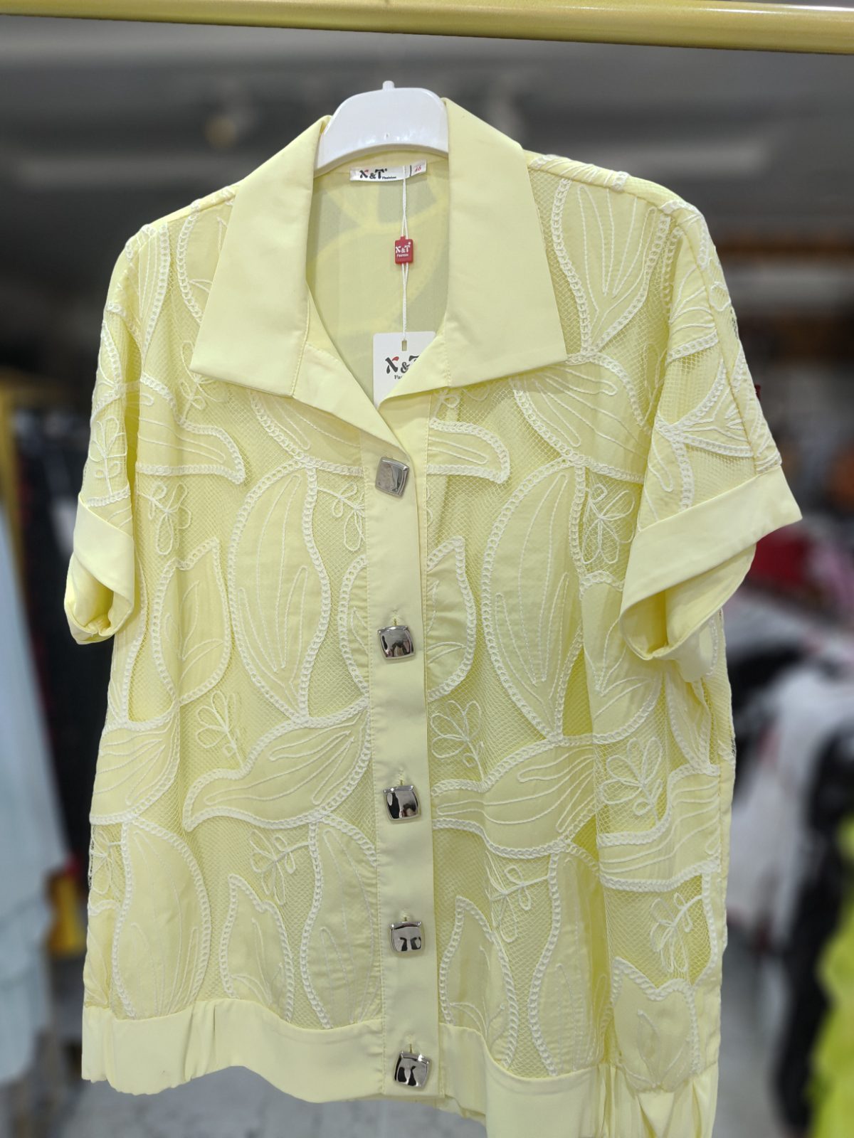 X&T yellow shirt