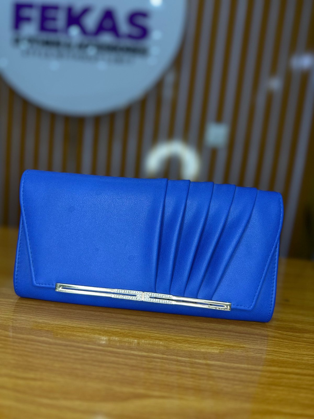 Blue purse