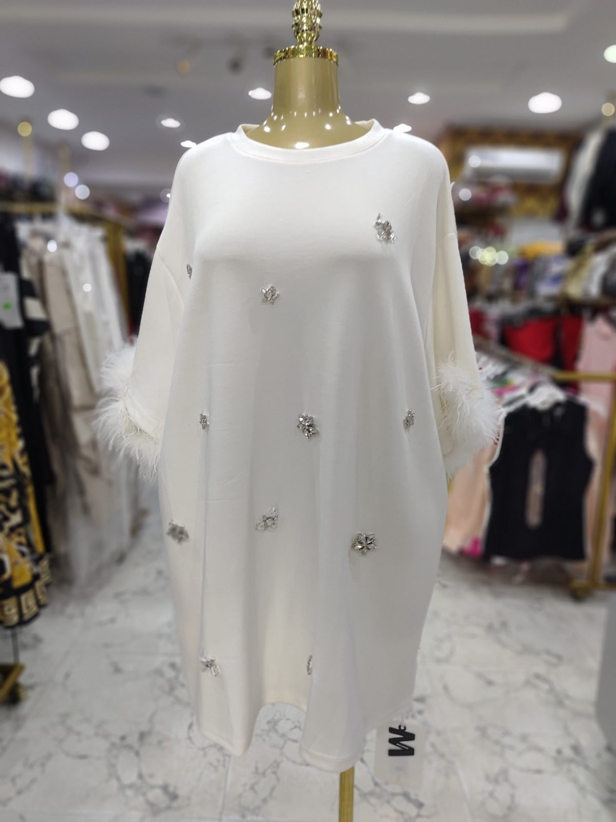 Mufiasiti oversized polo dress