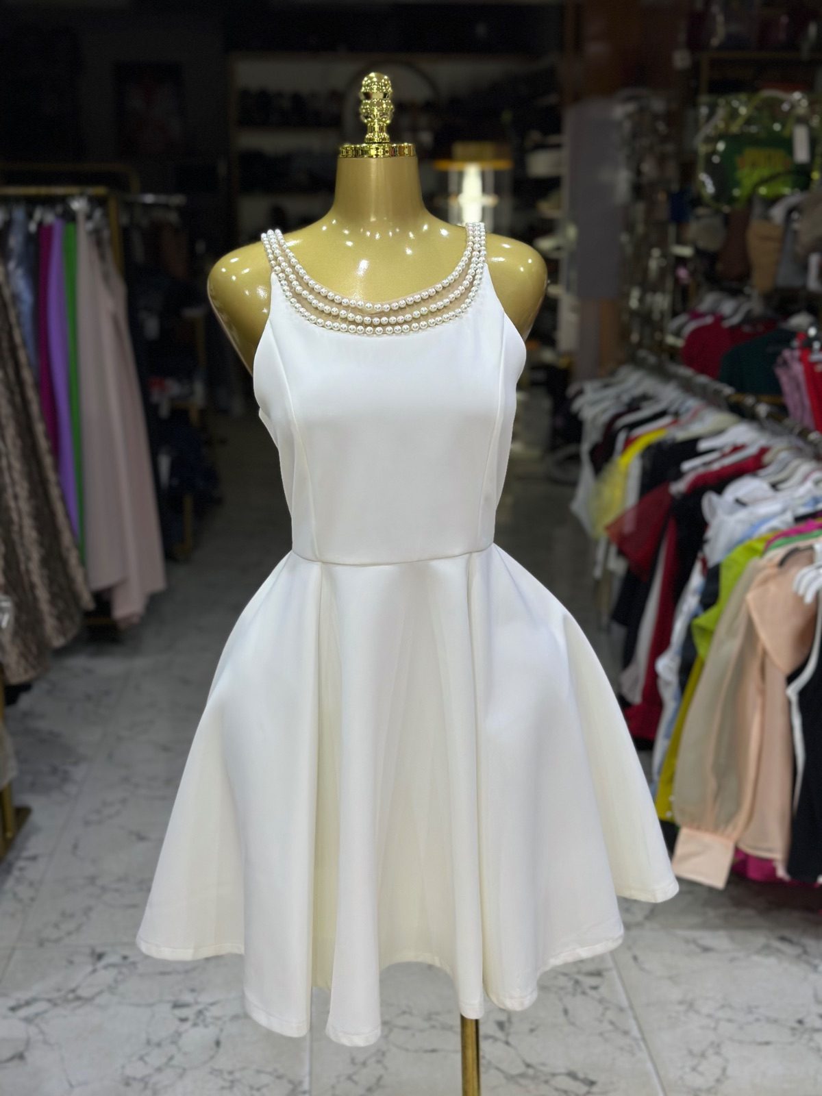 Beaded free dress