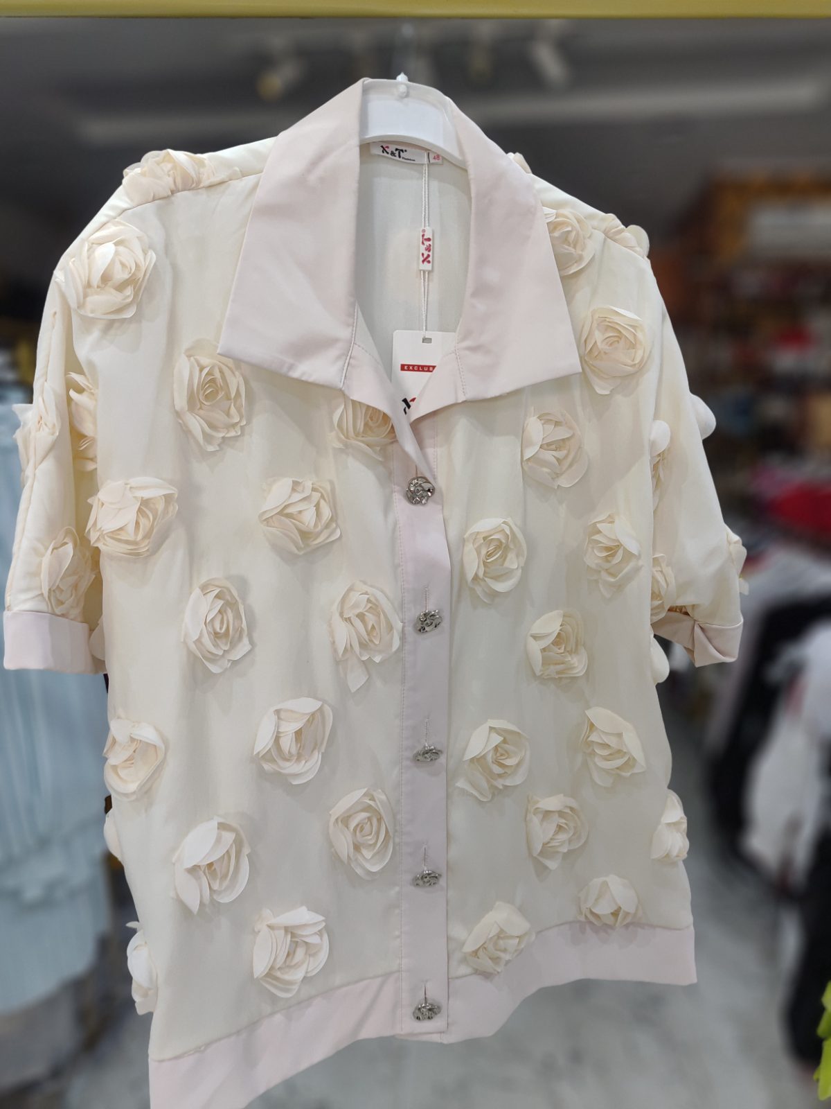 X&T flower shirt